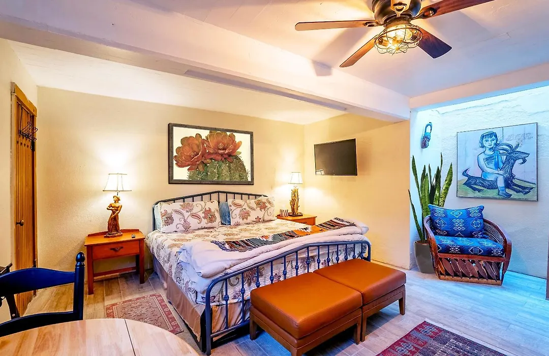 Cactus Cavern - Charming Basement Studio Guesthouse 2 Blocks From Uofa-1