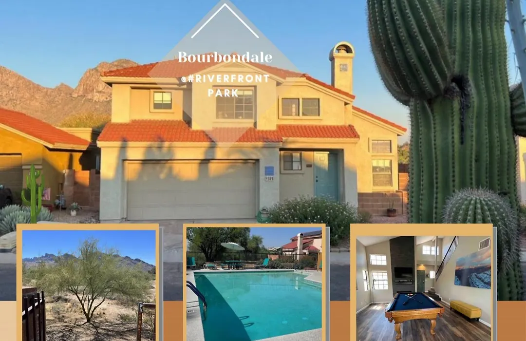 Private Home - Billiards, Mountain Views, Private Desert Access, Hoa Pool & Spa, Bbq, At Lambert Park - Bourbondale-1