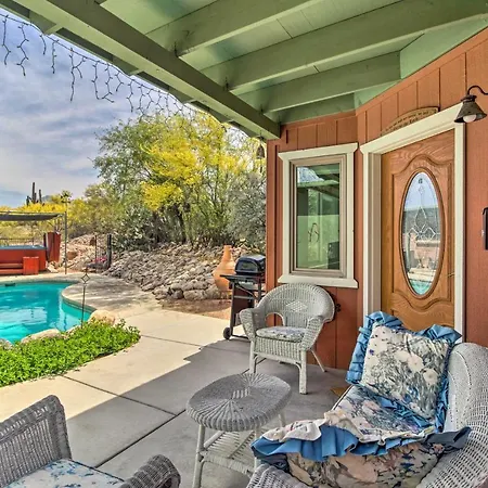 Lovely Tucson Home W/ Private Pool & Hot Tub!-3